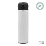 Moderne Edelstahl-Trinkflasche für Sublimation – 500ml, Weiß & BPA-frei