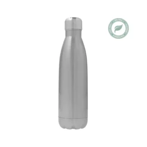 Klassische Edelstahl-Thermosflasche für Sublimation – 500ml, Silber (Vakuumisoliert)