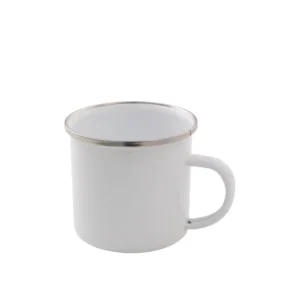 Sublimation Emaille Tasse 12oz – Der Vintage-Klassiker