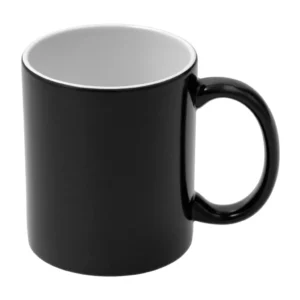 Magische Sublimationstasse 11oz Schwarz Matt – Farbwechsel-Effekt | Technotape Surprise Edition
