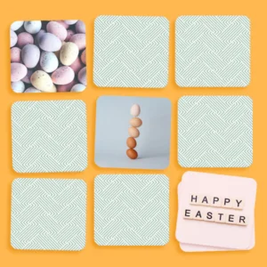 Personalisiertes Sublimations-Memoryspiel aus Karton (36 Teile) – Kreativer Spielspaß für Kinder