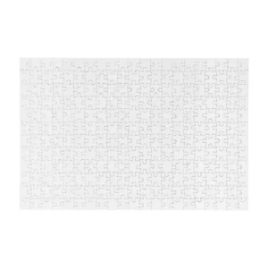 Großes Sublimations-Puzzle aus Karton (252 Teile) – Glänzend Weiß & FSC-zertifiziert (24 x 36 cm)