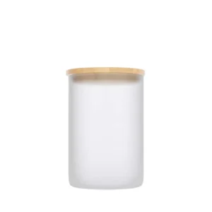 Elegantes Sublimations-Aufbewahrungsglas 20oz – Mattierte Vorratsdose mit Deckel